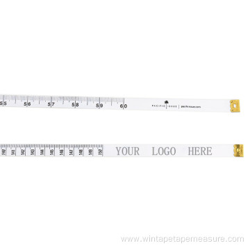 1.5M 60" White Sewing Measuring Tape for Promotion